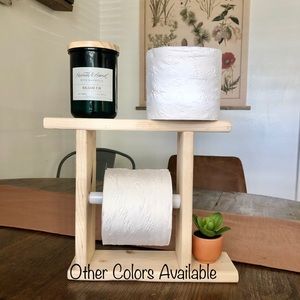 Handmade Toilet Paper Dispenser